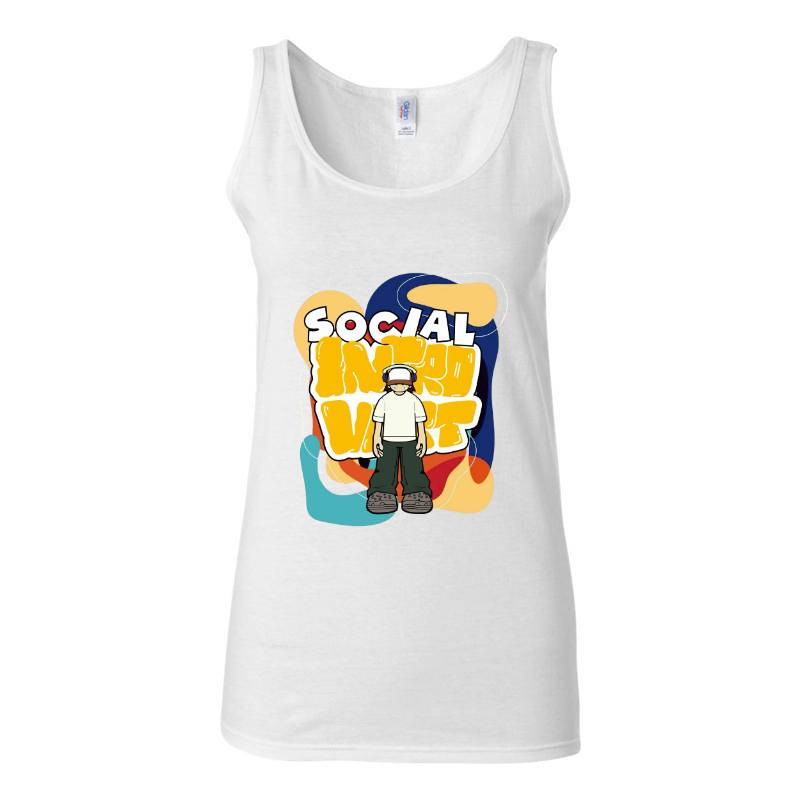 Social Introvert Tank Top T-Shirt