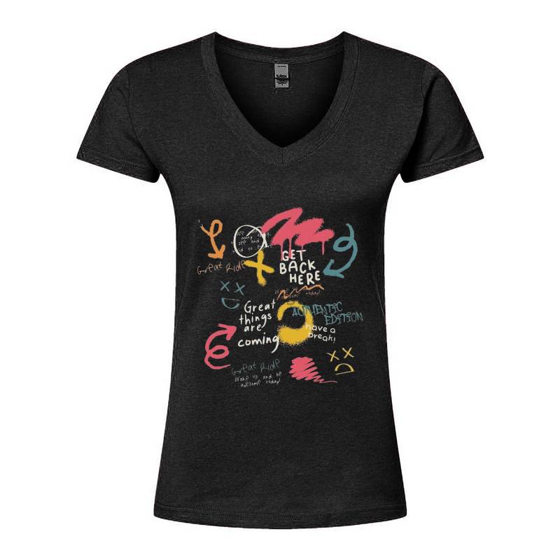 Get Back Here V-Neck T-Shirt