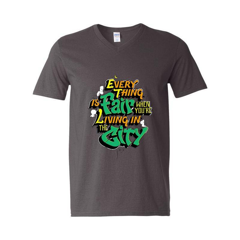 Every Thing is Fair V-Neck T-Shirt
