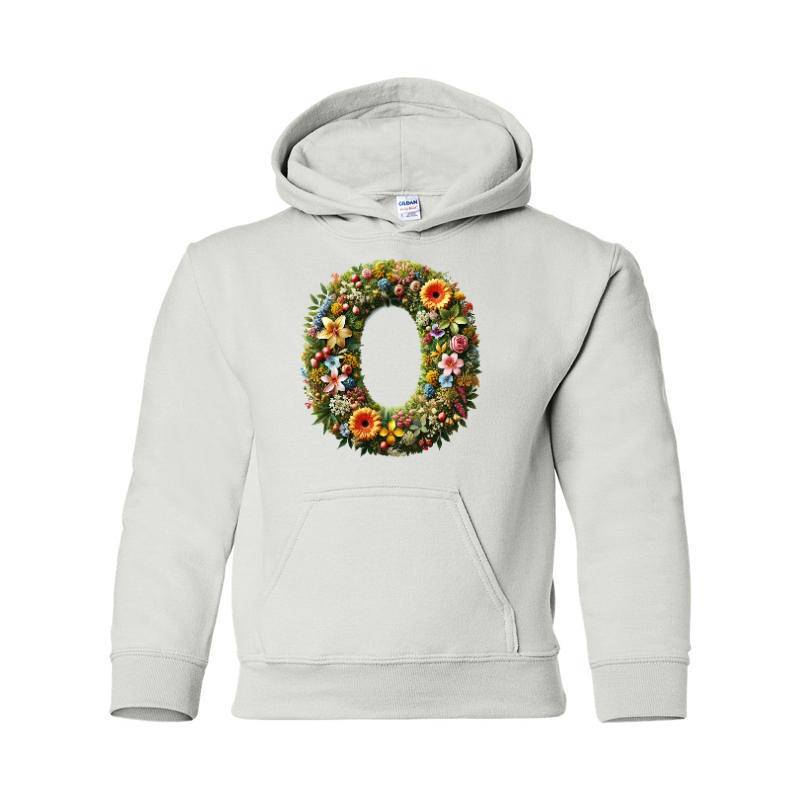Letter O Hooded Sweatshirt