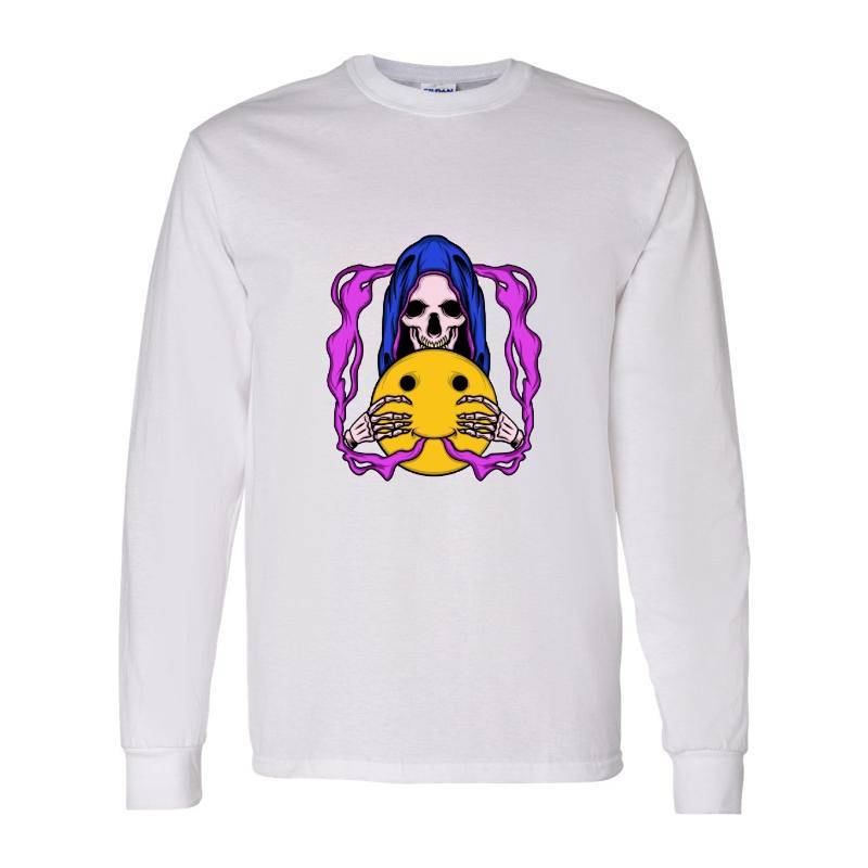 Witch Skull Long Sleeve Shirt