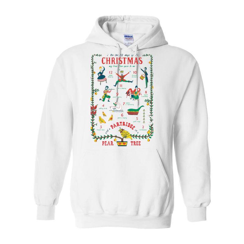 12 Days Of Christmas Hoodie