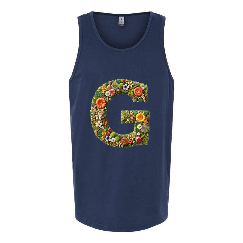 Letter G Tank Top T-Shirt