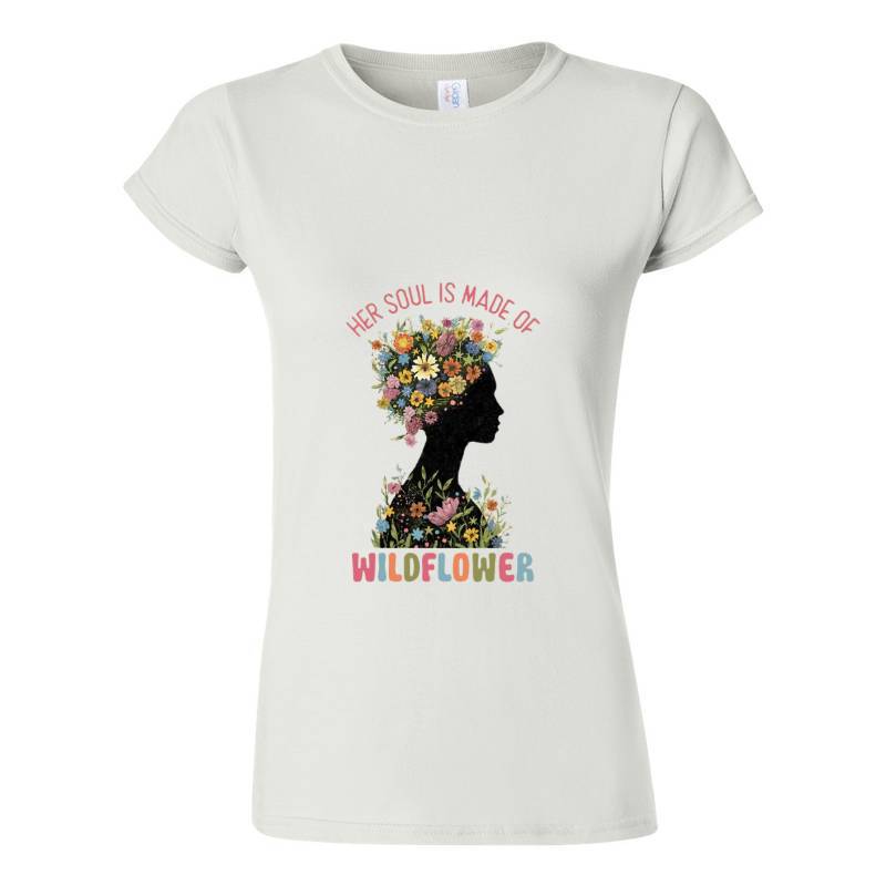 Her Soul Is Made Of Wildflower T-Shirt