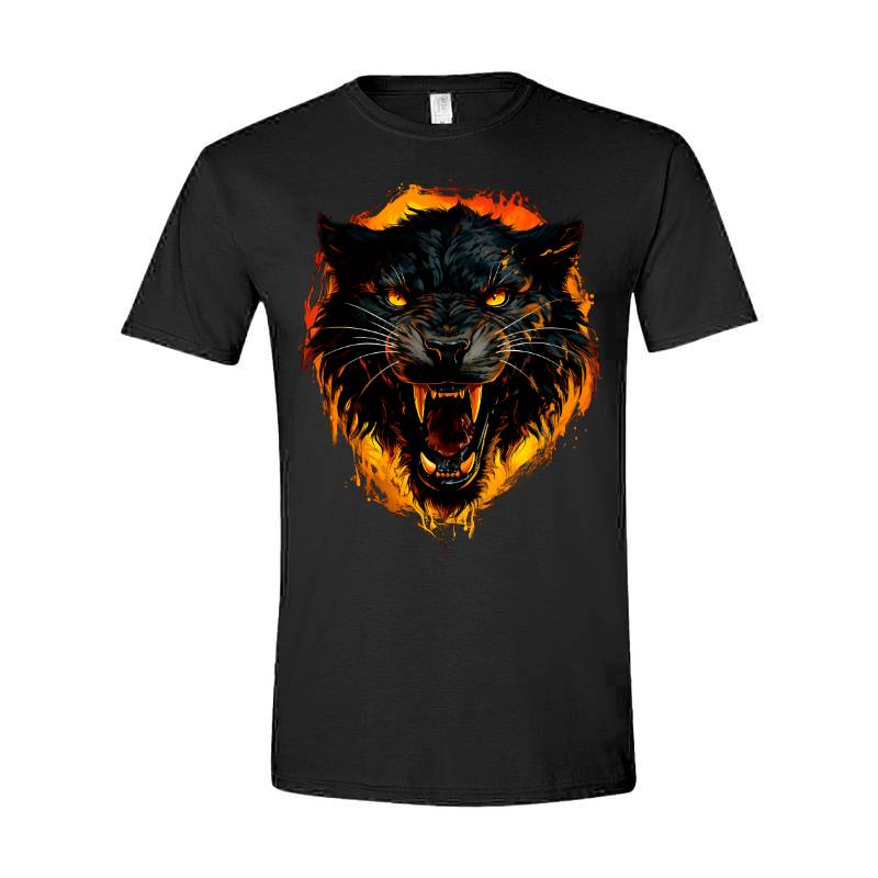 Night Wolf Ladies Fitted T-Shirt