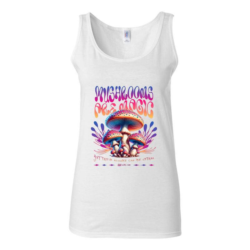 Mushrooms Are Magic Tank Top T-Shirt