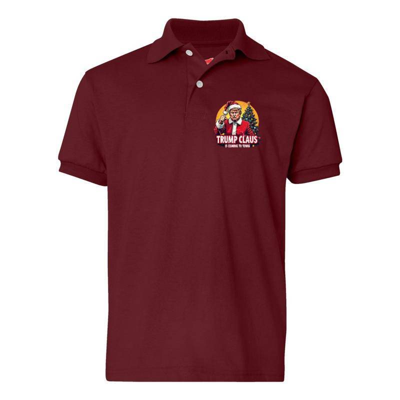 Trump Christmas Polo T-Shirt