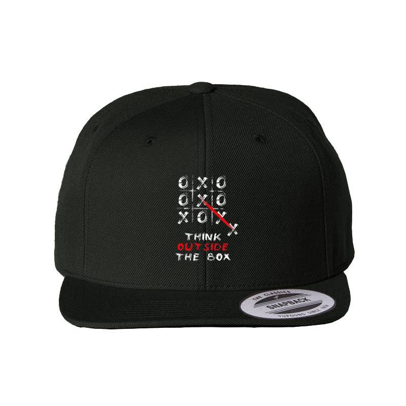 Think Outside The Box Snapback Cap