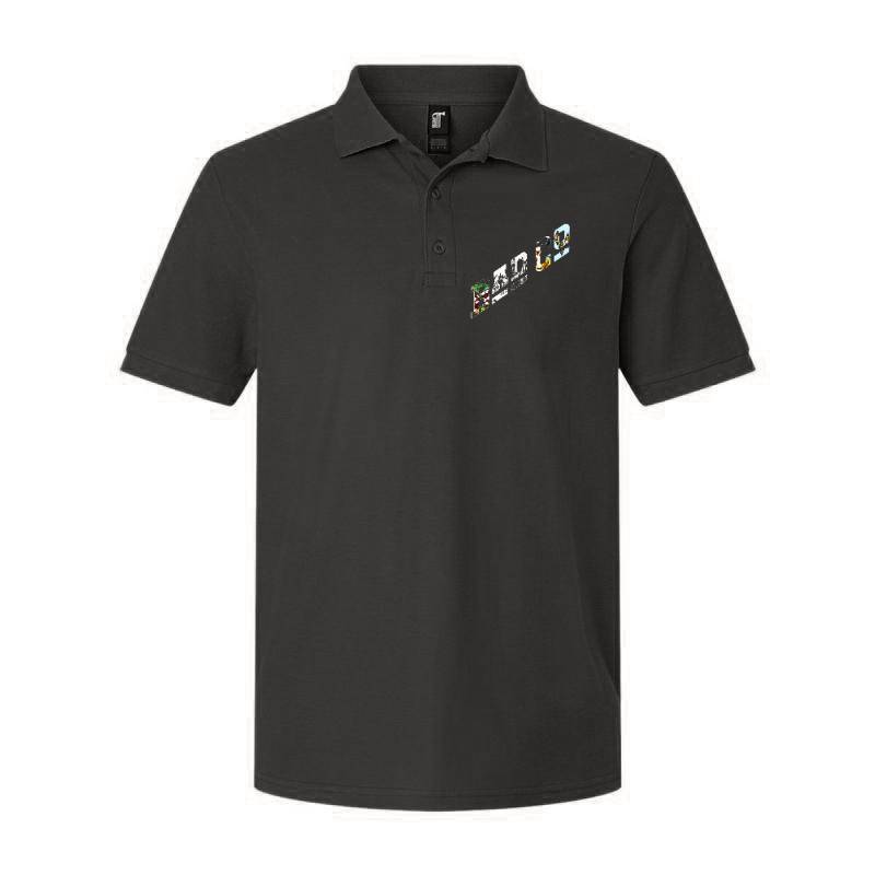 Bad Co Distressed Polo T-Shirt