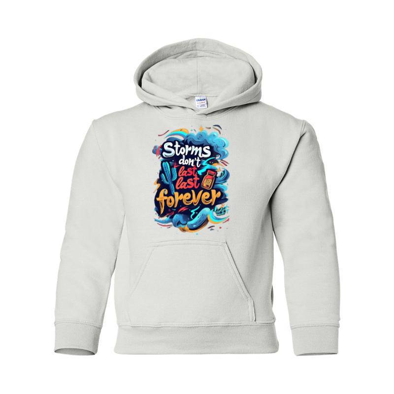 Storms Don't Last Hooded Sweatshirt