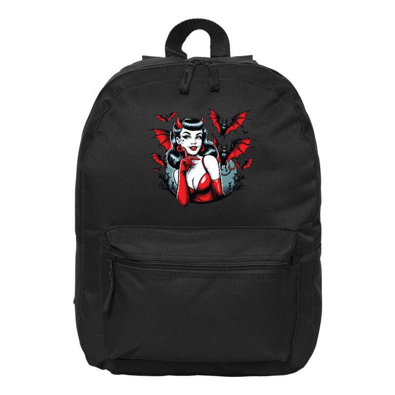 Devil Bats Ladies Fitted Backpack