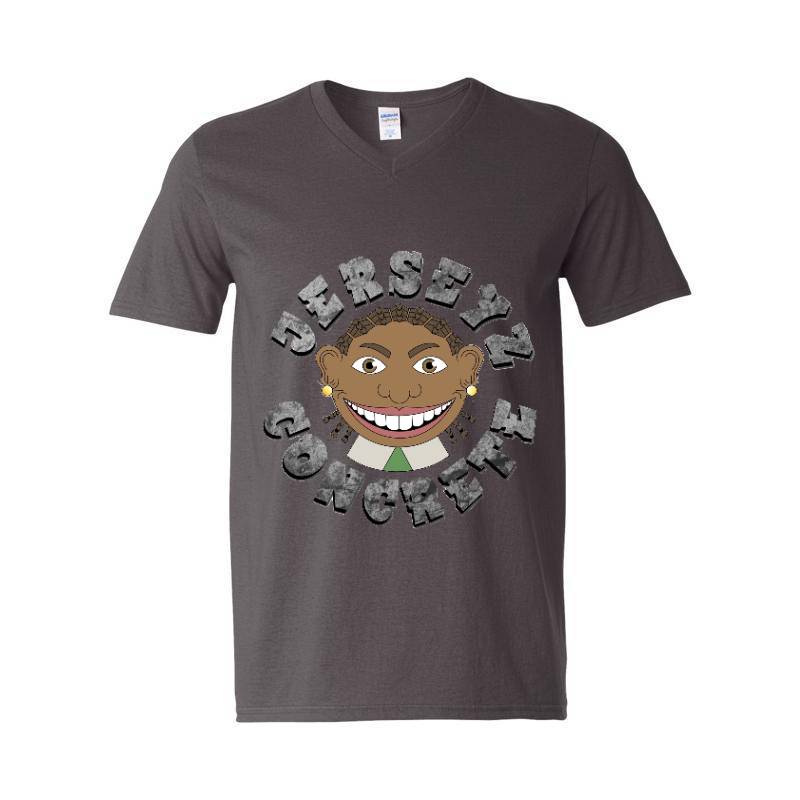 Jerseyz congrete V-Neck T-Shirt
