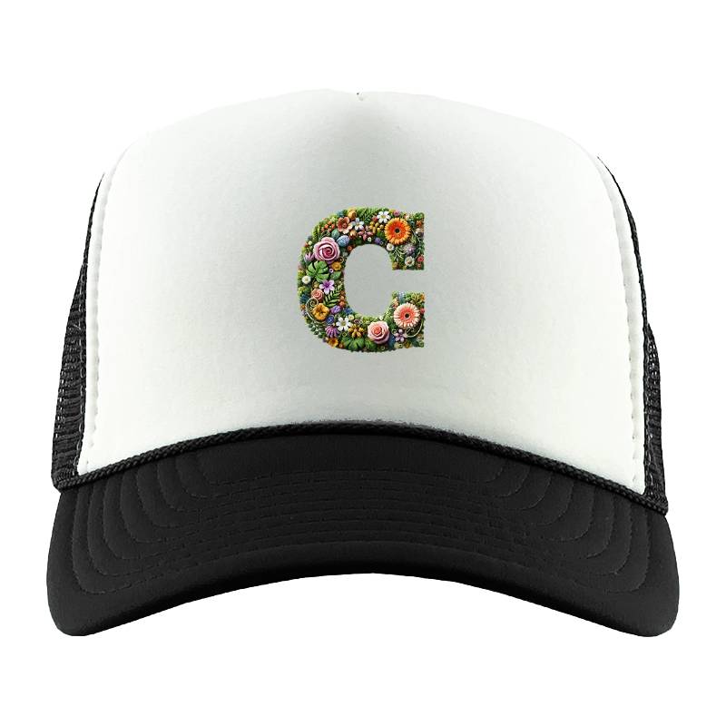 Letter C Trucker Hat