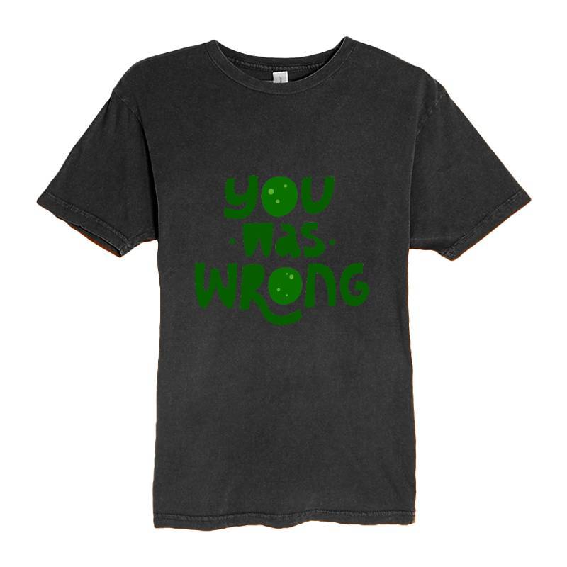 You was wrong T-Shirt