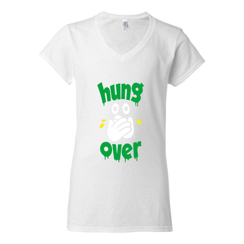 Hung Over V-Neck T-Shirt