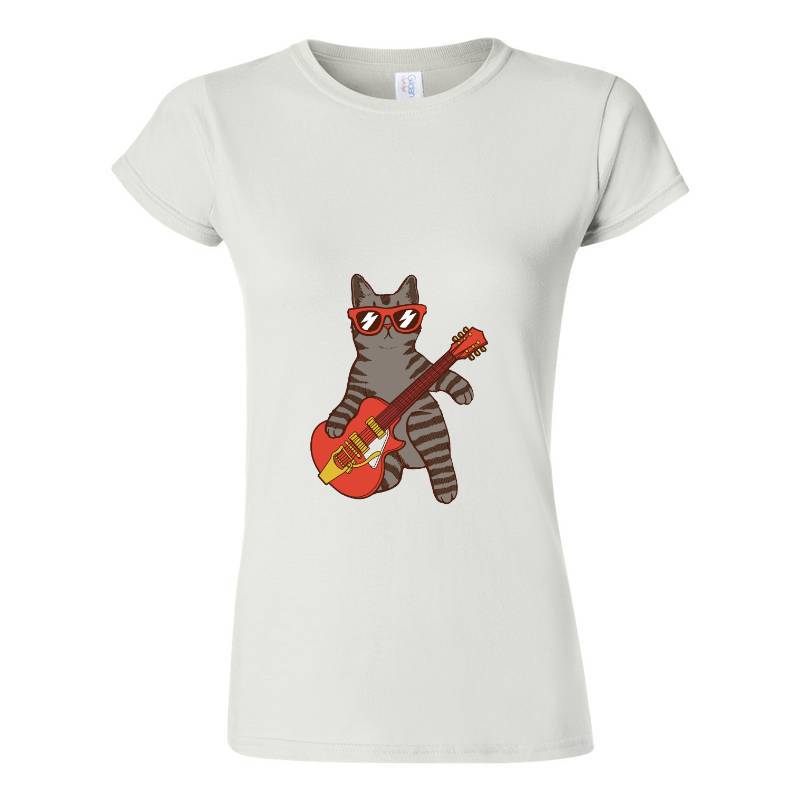 Cat Guitar T-Shirt