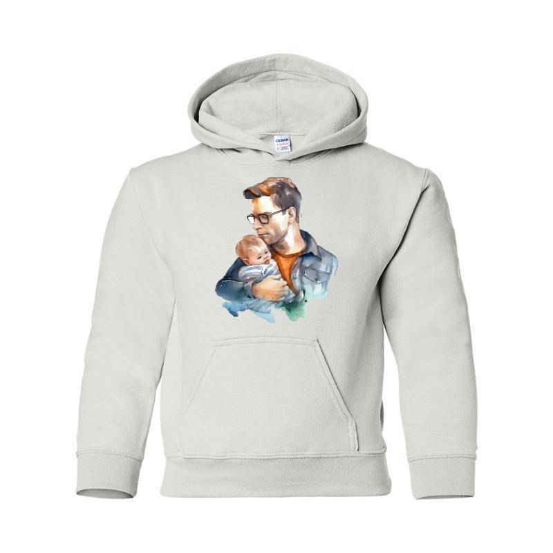 Father Child Hooded Sweatshirt