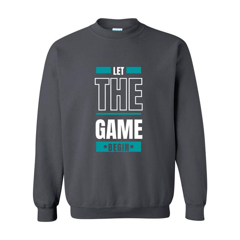 Let The Game Begin Crewneck Sweatshirt 