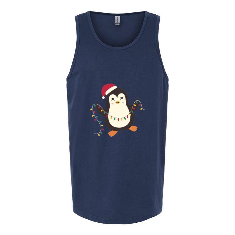 Cristmas penguin Tank Top T-Shirt