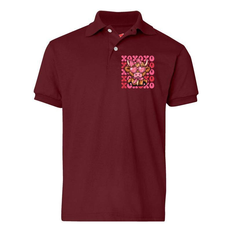 Valentine's Day Polo T-Shirt