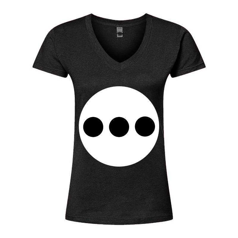3 Dot V-Neck T-Shirt