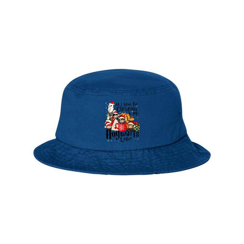 Christmas Hogwarts Bucket Hat