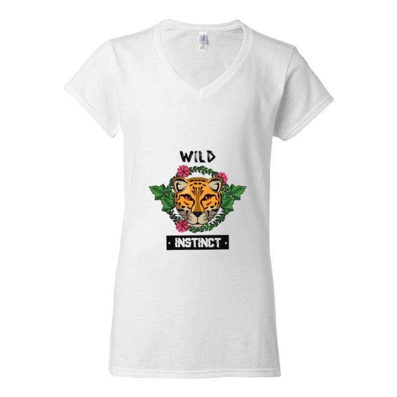 Tiger V-Neck T-Shirt