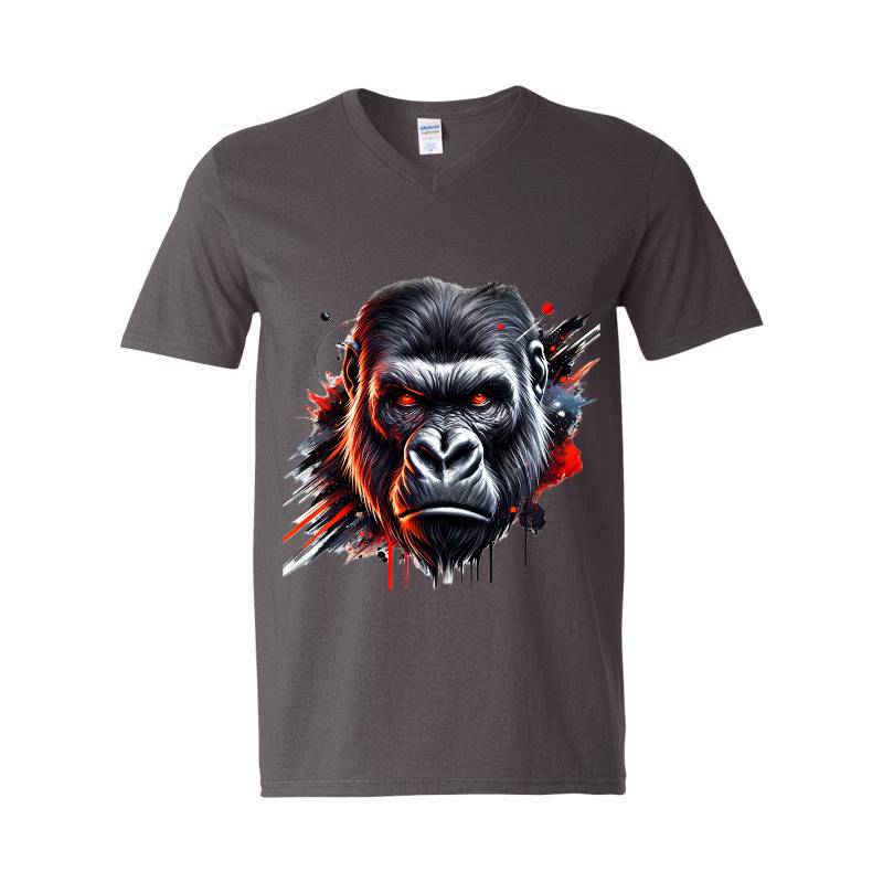 Gorilla V-Neck T-Shirt
