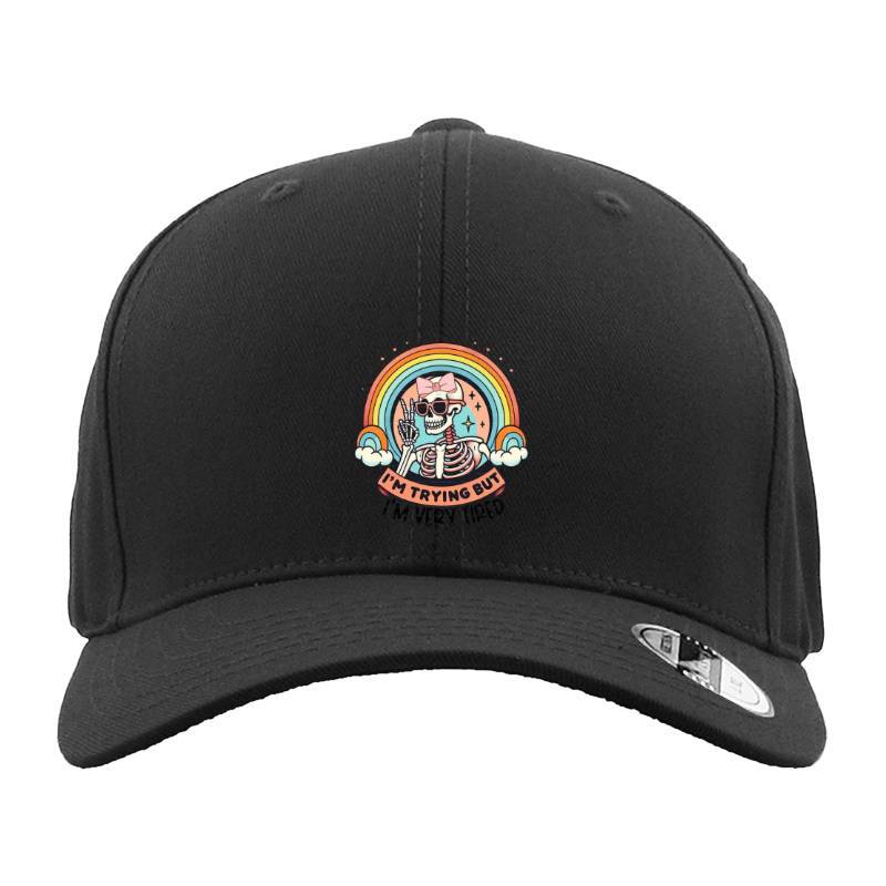 Rainbow Skull Hat