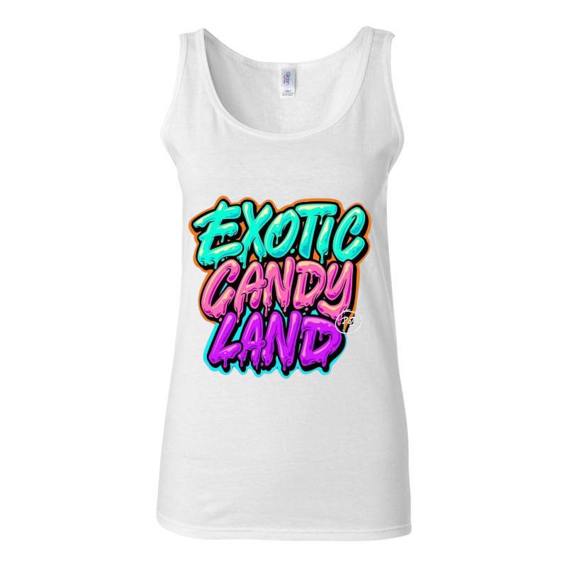 Exotic Candy Land Tank Top T-Shirt