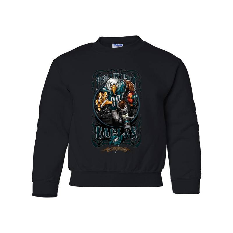 Philadelphia Eagles Youth Crewneck Sweatshirt 
