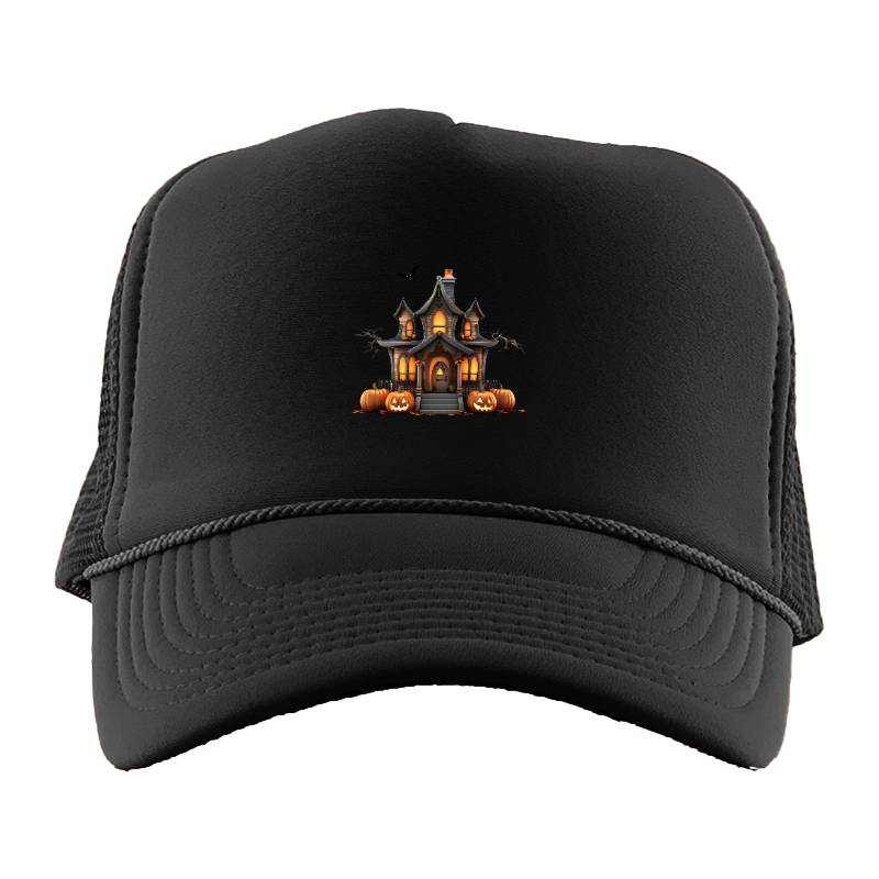 Halloween Pumpkin Trucker Hat