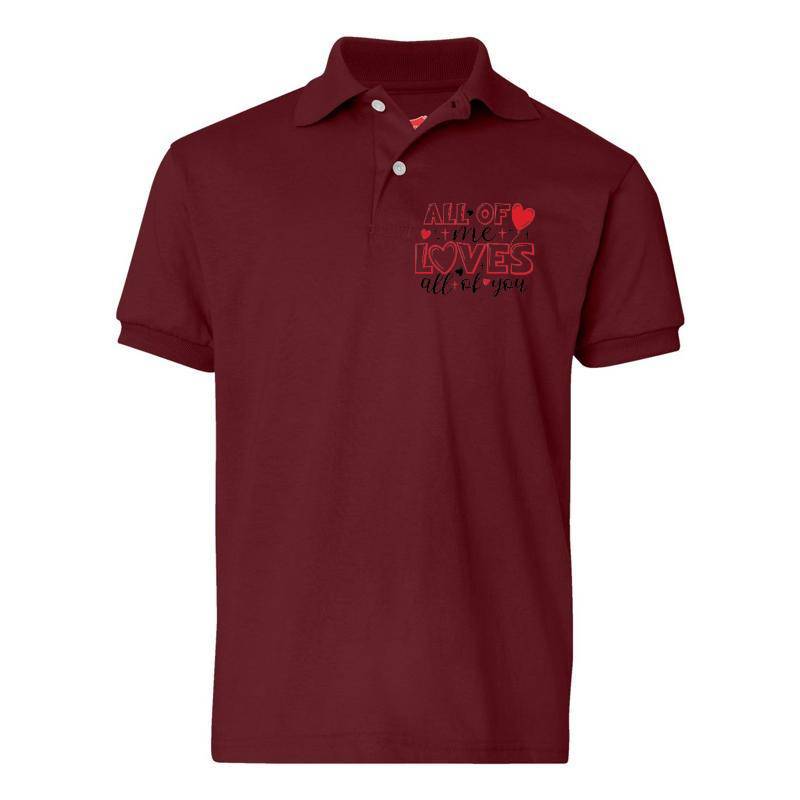 Valentine's Day Polo T-Shirt