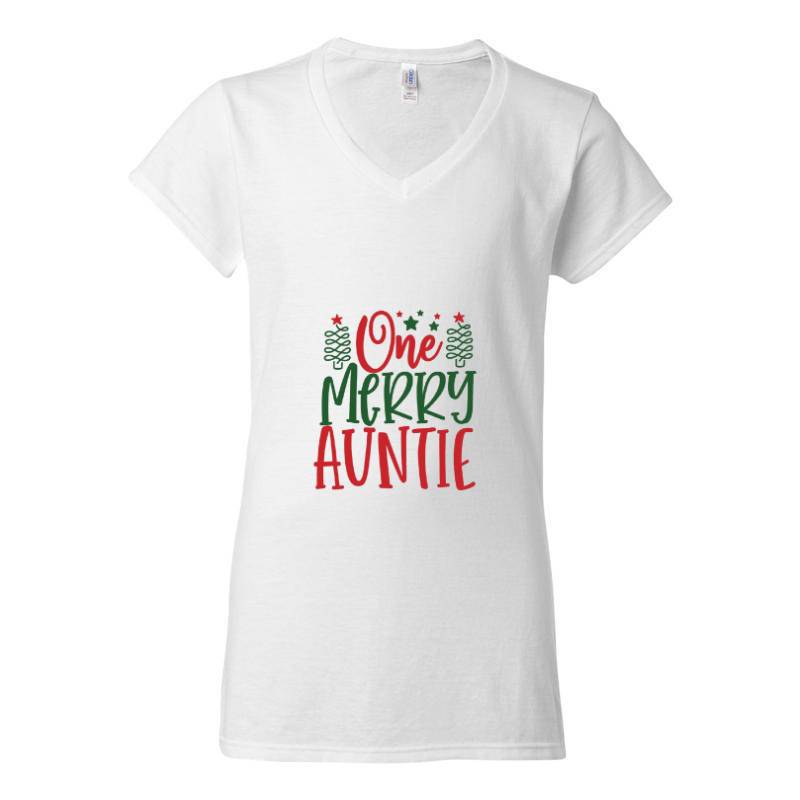 Merry Christmas V-Neck T-Shirt