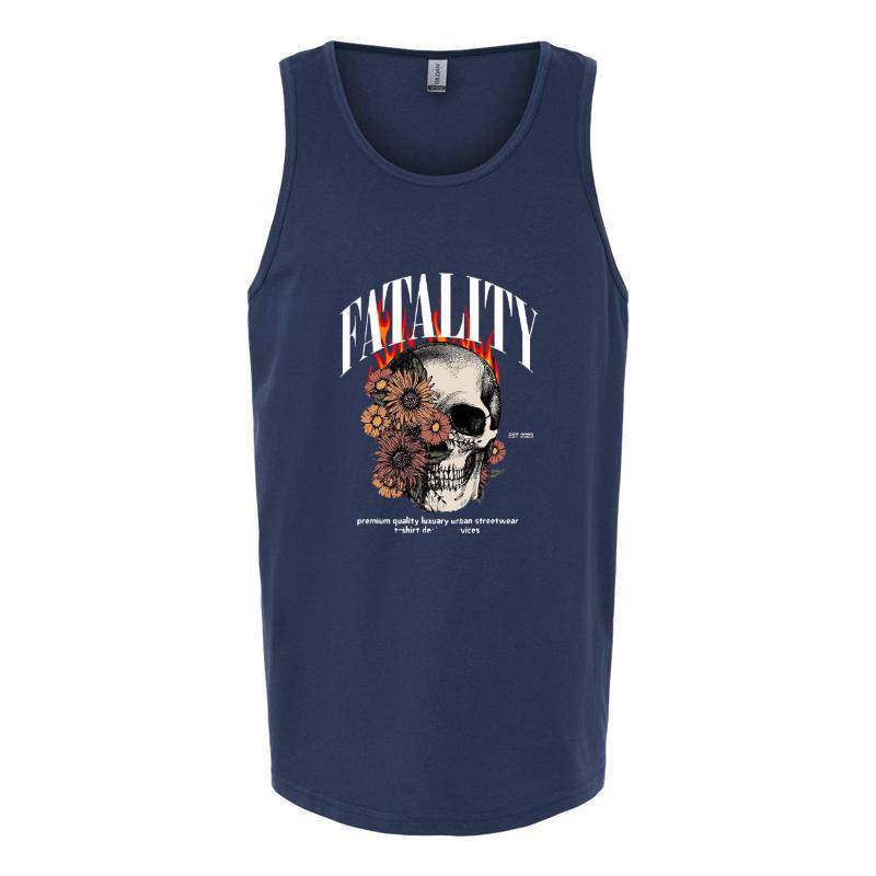 Fatality Skull Tank Top T-Shirt