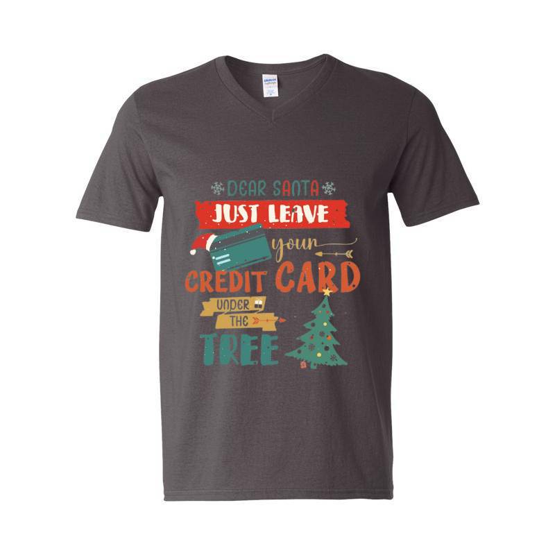 Santa V-Neck T-Shirt
