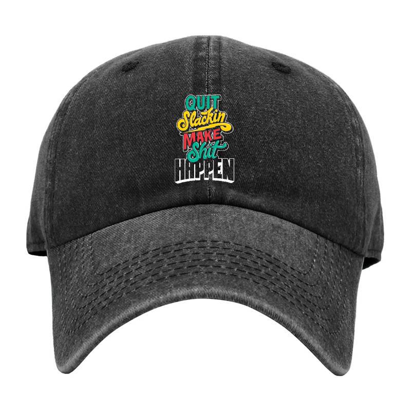 Quit Baseball Cap