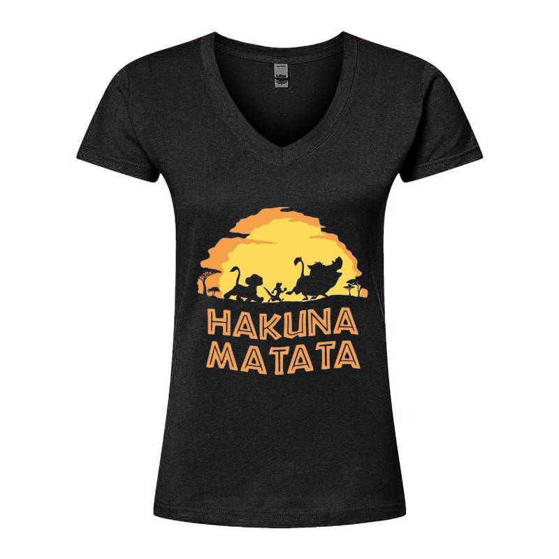 Hakuna Matata V-Neck T-Shirt
