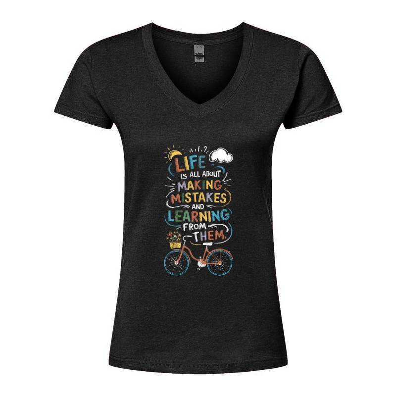 Life V-Neck T-Shirt