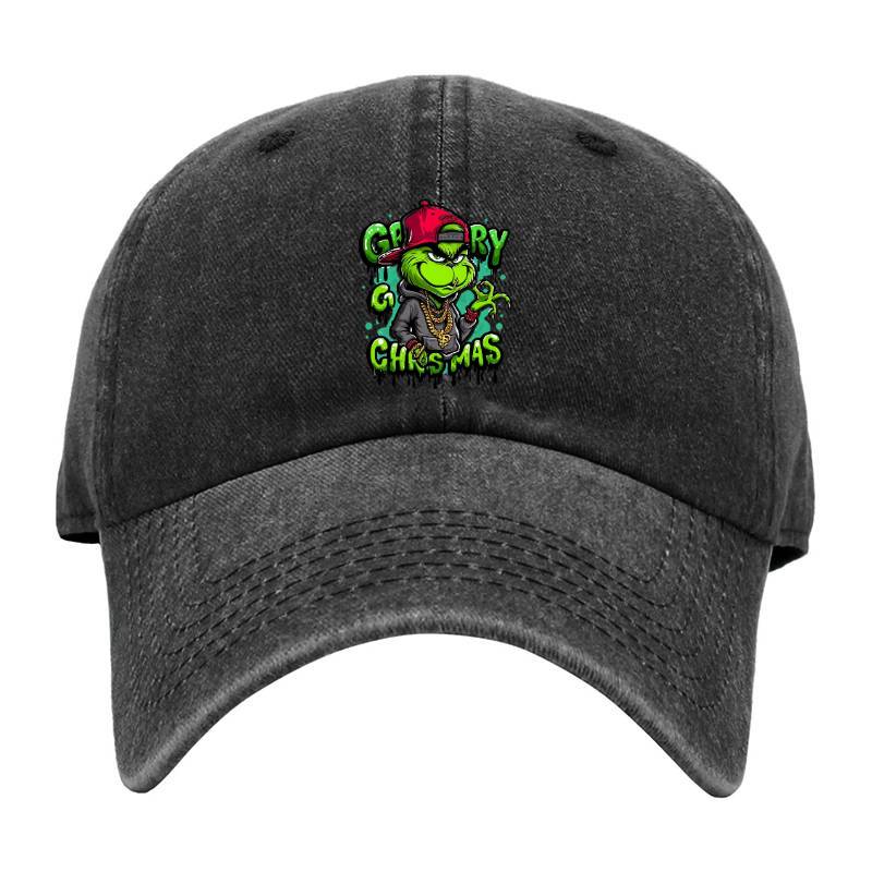 Grinch Christmas Baseball Cap