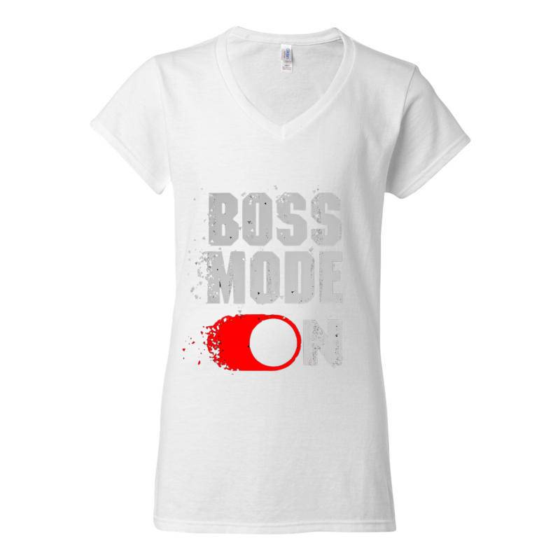 Boss Mode V-Neck T-Shirt