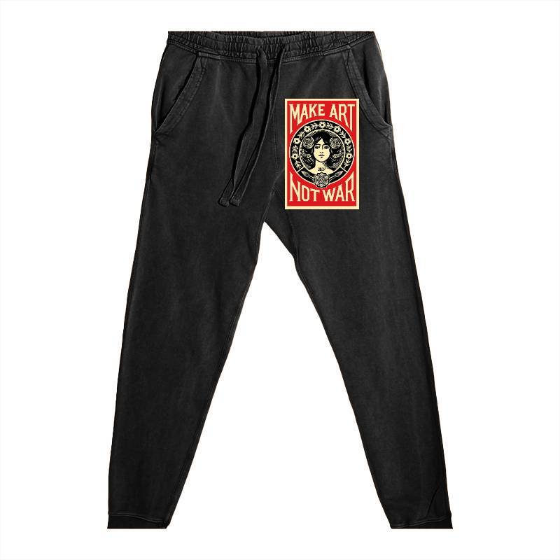 Make Art Not War Jogger