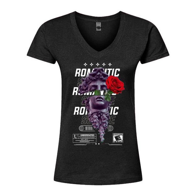 Romantic V-Neck T-Shirt
