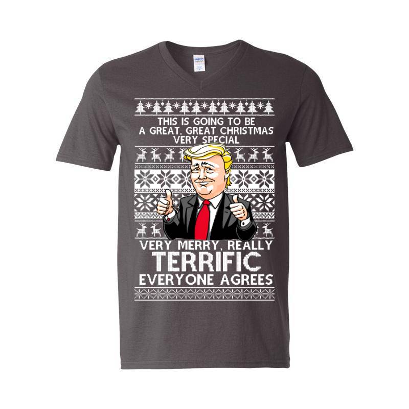 Trump1 V-Neck T-Shirt