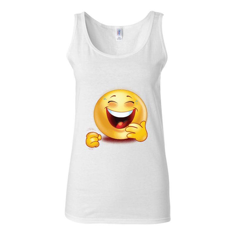 Happy Emoji Tank Top T-Shirt