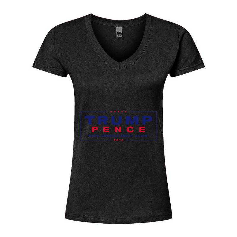 Trump Pence V-Neck T-Shirt