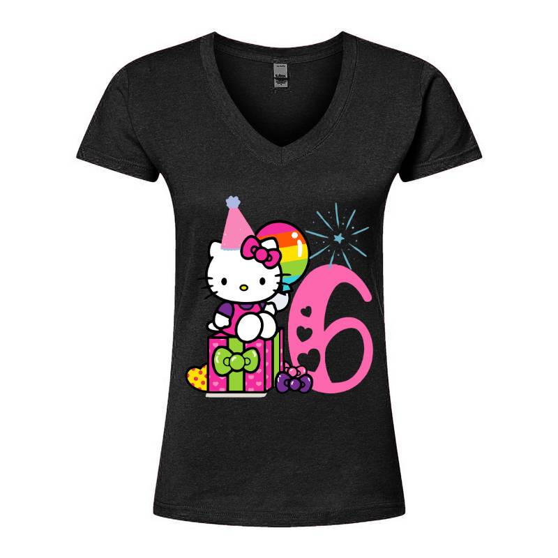 6birth V-Neck T-Shirt