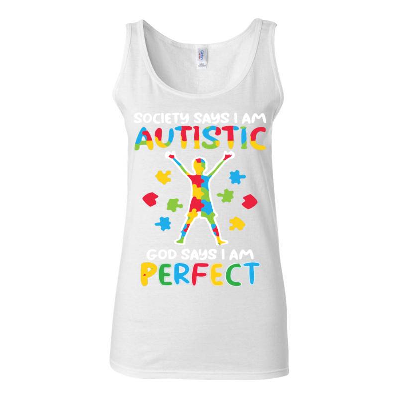 Autistic Tank Top T-Shirt