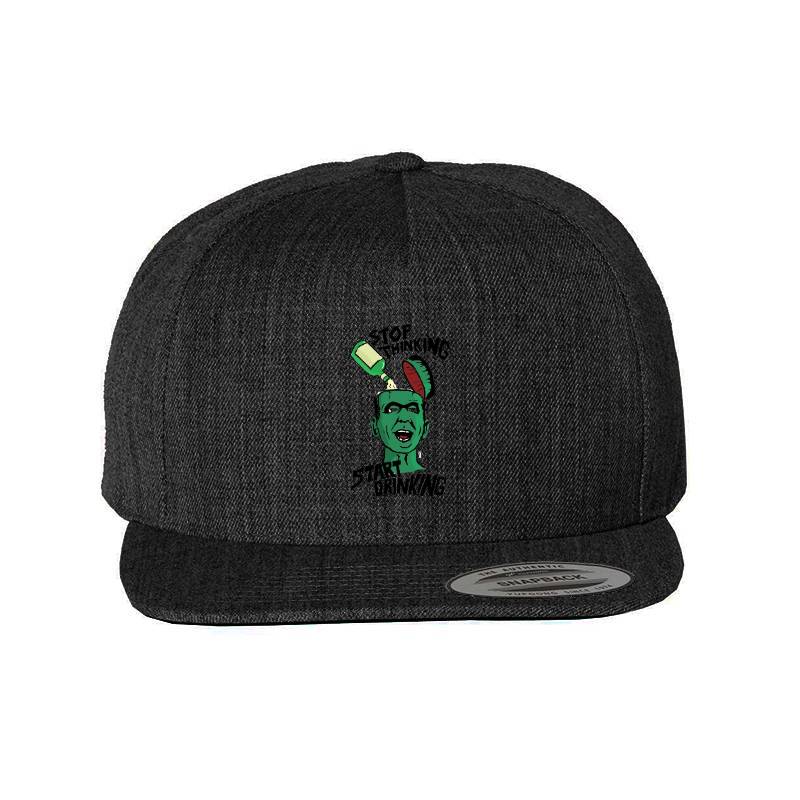 Stop Thinking Start Drinking Classic Cap
