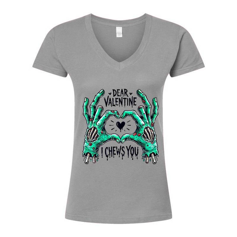 Valentine's Day V-Neck T-Shirt